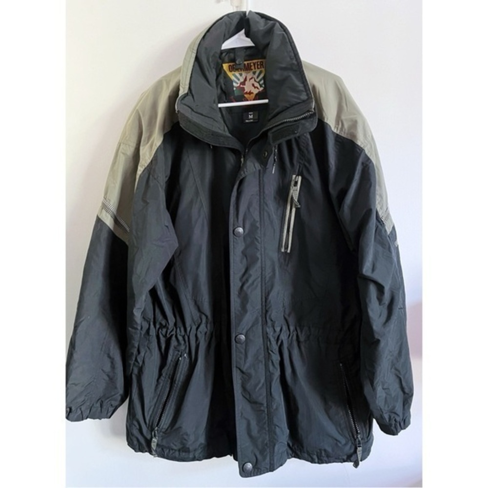 Obermeyer • Black Grey Men’s Winter Coat